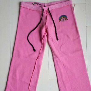 2 BE FREE  Soft Girls Floral Print Sweat Pants